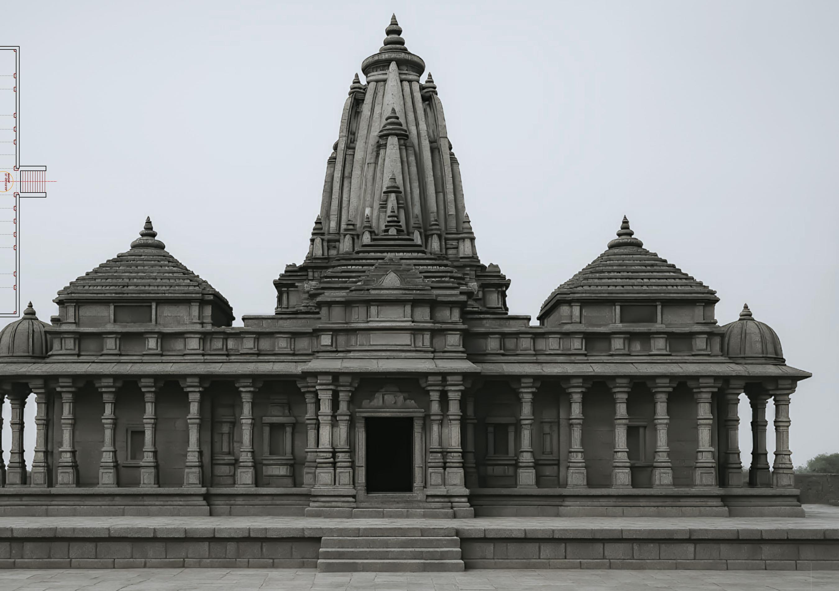 The Jinalay temple at Pasag Vihar